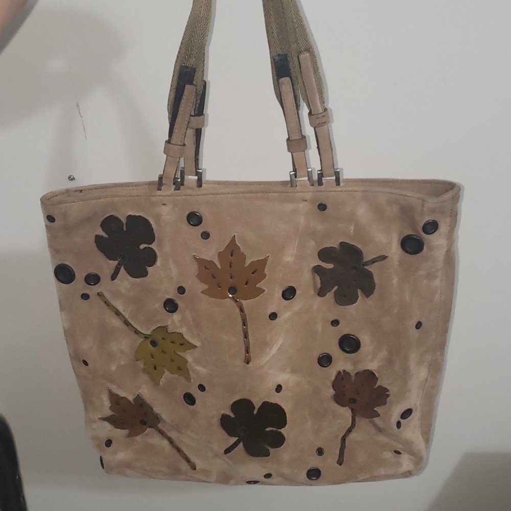 Suede Prada Bag